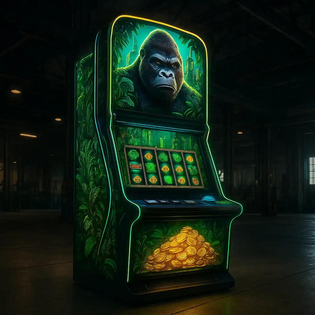 King Kong Cash Even Bigger Bananas 4 slot cabinet at DieselWin Casino